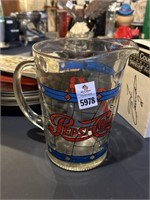 Pepsi Cola Glass Pitcher