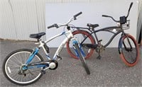 2 bicycles - one Nel Lusso Huffy & one Pomona