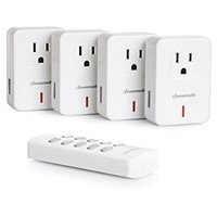 DEWENWILS Remote Control Outlet Plug Wireless On O