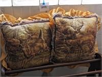 Pillows with Deer