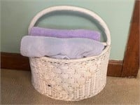 Basket & Towels