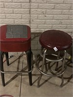 2 Barstools (need repaired)