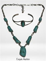 Native American Sterling & Truquoise Jewelry