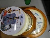 Battery operated clocks