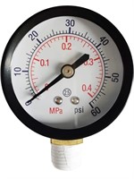 Two Boxed Pressure Gauge 0-60 PSI Replacement