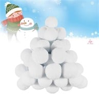 40 Pack Fake Snowballs for indoor play