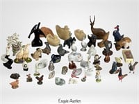 Assortment of Various Animal Figurines
