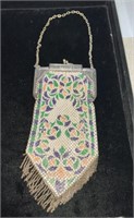 Antique mesh purse
