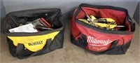 2 tool bags with many hand tools