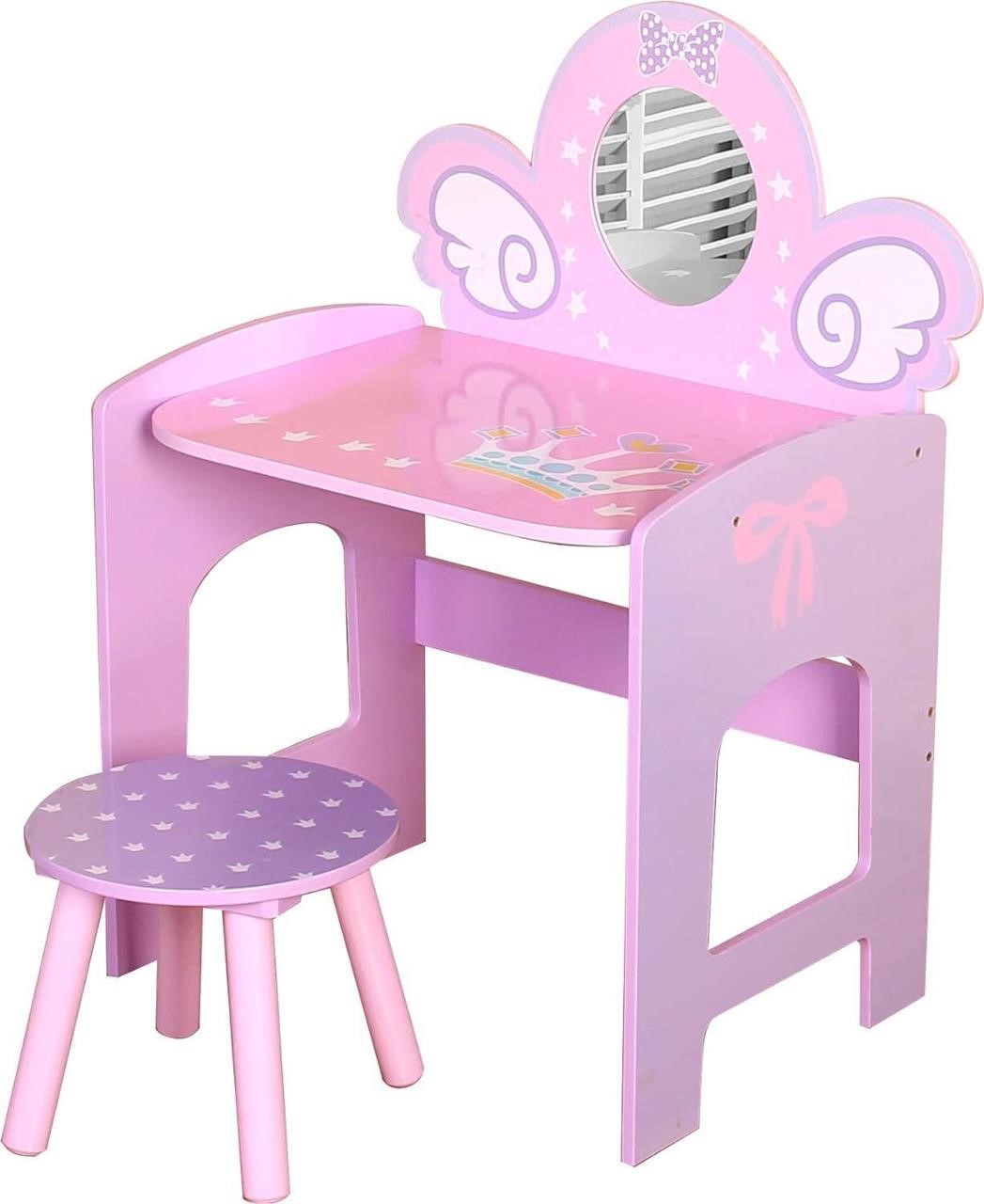 Unicorn Pink Vanity Dressing Table