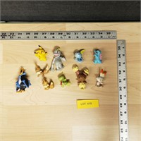 Lot of Small Plastic Pokemon Toys