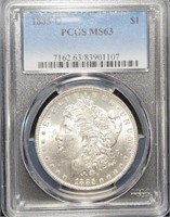 1885-O Morgan Dollar - MS63 PCGS Orleans Beauty