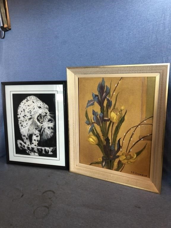 Two Gorgeous Wall Hanging Art Pieces 20x24Inch