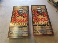 Coors Light Corn Hole Boards S.C. Clark Crafts