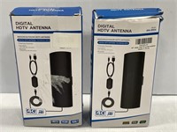 2 digital hdtv antennas