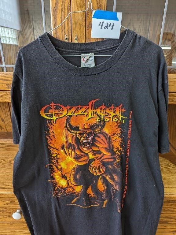 2001 Ozzfest T Shirt - L