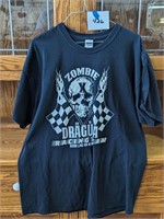 2016 Rob Zombie Dragula Racing T Shirt - XL