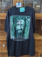 Concert T Shirt Signed by Rob Zombie & John 5