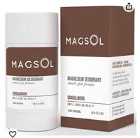 MAGSOL Natural Deodorant 3.2 oz
