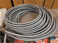 BRAIDED WATER LINE AND WIRE SHIELD