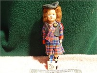 Scottish Themed Doll 8" T