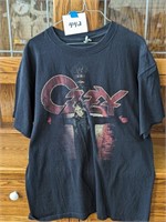 2007 Ozzy Osbourne Black Rain T Shirt - L