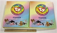 2 Books of Beanie Babies collector cards  approx