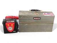 Craftsman toolbox with tools inside, hyper tough