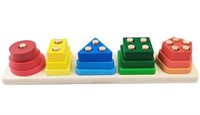 Growing Minds Wooden stacking Montessori Toy