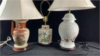 3 Table Lamps