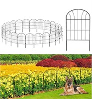 Decorative Garden Fence 25 Pack, Animal Barrier