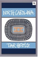 North Carolina Basketball 12x18 Garden Flag