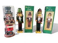 Two 1999 wooden traditions nutcrackers, one Zims