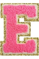 38 Pieces iron on Chenille Letter Patches
