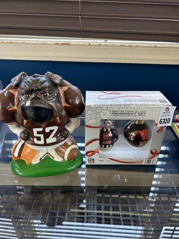 Cleveland Browns Bank & Ornaments