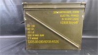 Empty US Military Ammunition Metal box