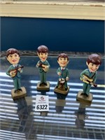 RARE The Beatles 4" Mini Bobbleheads
