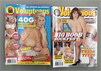 Voluptuous magazines from 1997-99. 21 issues