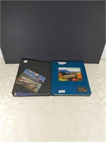 2 Photo Album 1950s Railroad Advertising