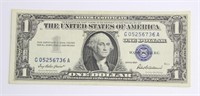 SERIES OF 1957 $1.00 SILVER CERTIFICATE, UNC