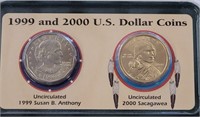 1999 2000 US DOLLAR COINS