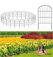 Decorative Garden Fence 25 Pack, Animal Barrier