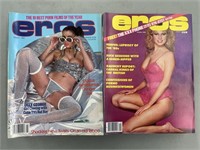 Lot of 23 Eros magazines. 1982-84.