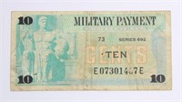 U.S. MILITARY PAYMENT CERTIFICATE