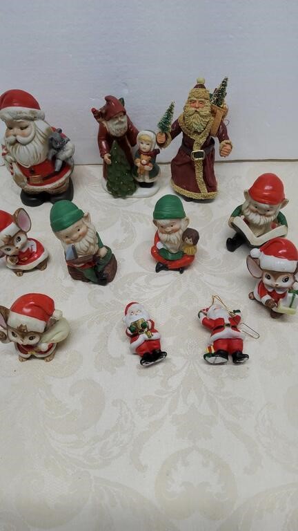 Misc Ceramic Christmas Decorations