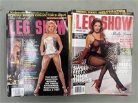 Collection of 19 Leg Show Magazines from