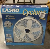 Lasko Cyclone 20in wall mount fan