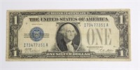 SERIES OF 1928 FUNNY BACK $1 SILVER CERTIFICATE