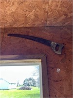 Wooden hand saw