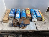 Selection of Welding Rods & Vice
